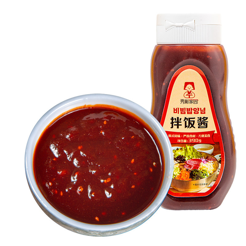 秀彬家园韩式拌饭酱石锅拌饭酱正宗韩国辣酱 热品库 性价比省钱购