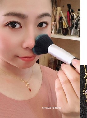 儿童锁骨链彩虹定制14K包金Kayla