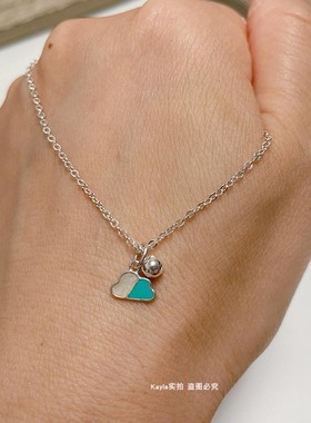 Kaylas925银儿童原创项链定制