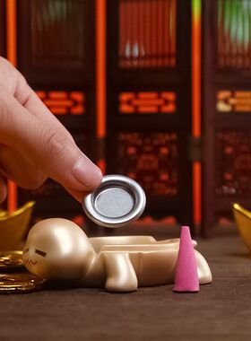 龟小仙祈福塔香摆件解压玩具金钱龟桌面摆件礼品创意包包挂件礼物