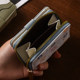 Simple Japanese wallet for women short thin small folding student wallet 2025 new cute niche change card bag