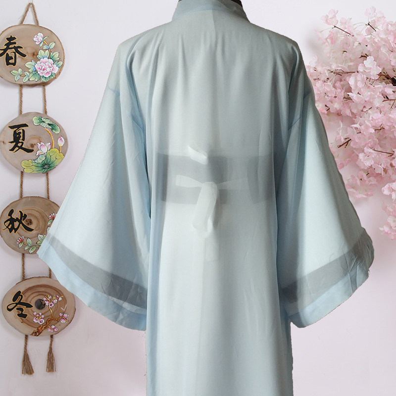 古装男汉服古代公子少爷文人才子富商王爷宁采臣舞台演出服戏服装