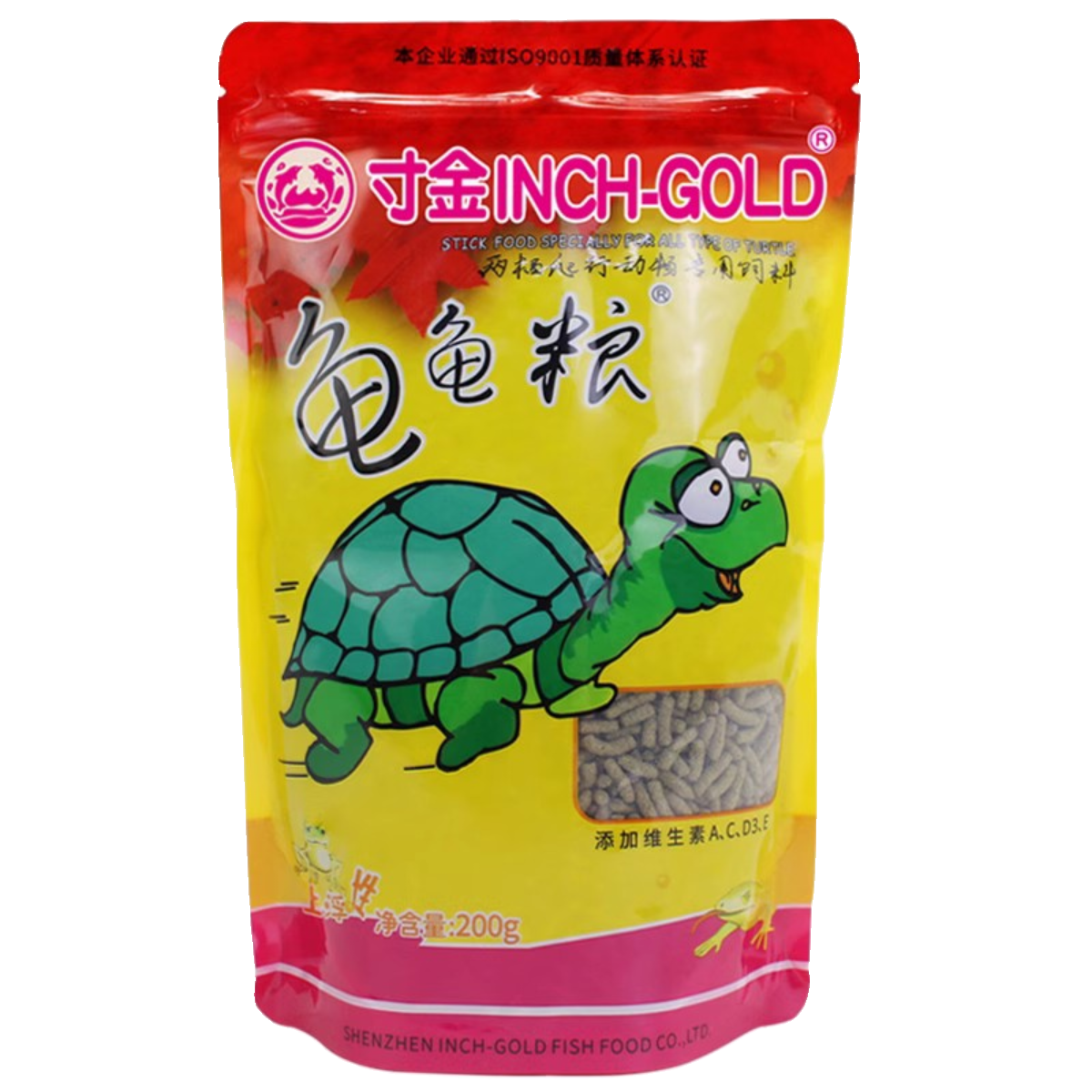 寸金龟粮通用型幼龟寸金饲料食巴西龟草龟食物专用龟食虾干小乌龟