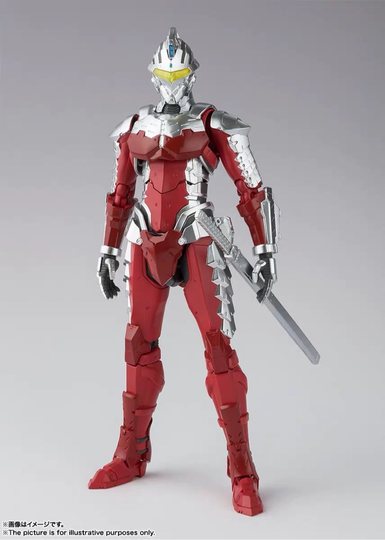 现货 万代 SHF ULTRAMAN 机动奥特曼 钢铁奥特曼 赛文 动画版 - 图0