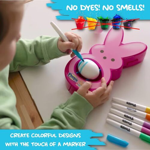 新款The Spinning Egg Decorator旋转彩蛋装饰器 – Peeps 小兔版 - 图2