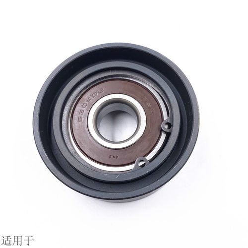 适用于重汽豪沃T7H曼发动机惰轮涨紧轮T5G皮带张紧轮压缩机轮原厂 - 图1