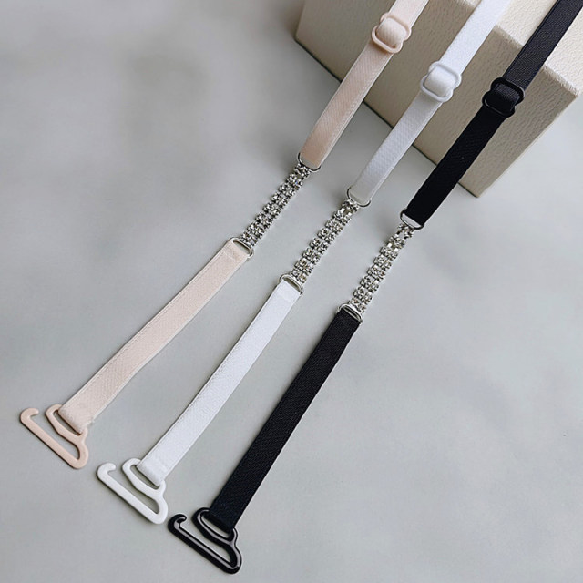 Rhinestone straps underwear bra halter straps accessories straps