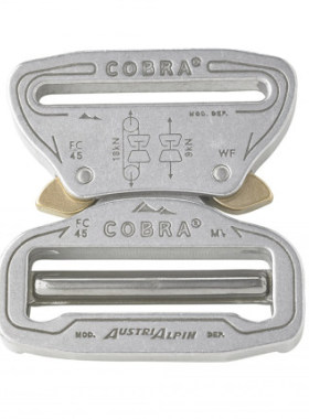 奥地利Austrialpin COBRA 45mm眼镜蛇扣腰带快拆扣适用4.5CM织带