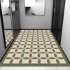 Environmentally friendly diatom mud cuttable floor mats