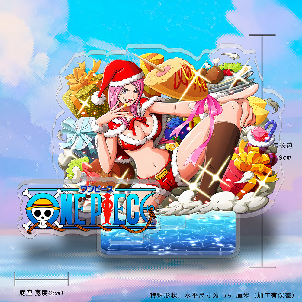 One Piece peripheral vertical brand acrylic chassis ornaments