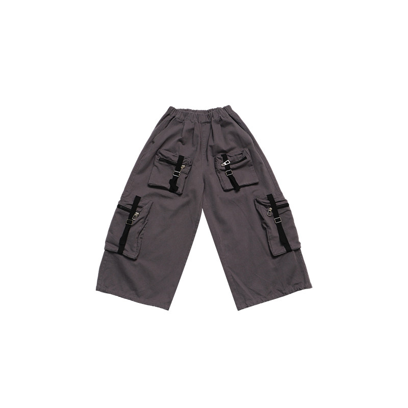 Q宝家童品8月新款 男童时尚工装裤2025秋季韩版裤子儿童休闲裤潮,淘宝优惠券,粉丝福利购,淘宝优惠卷