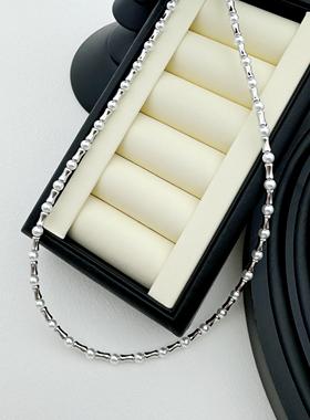 人造海水维纳斯澳白珍珠项链s925