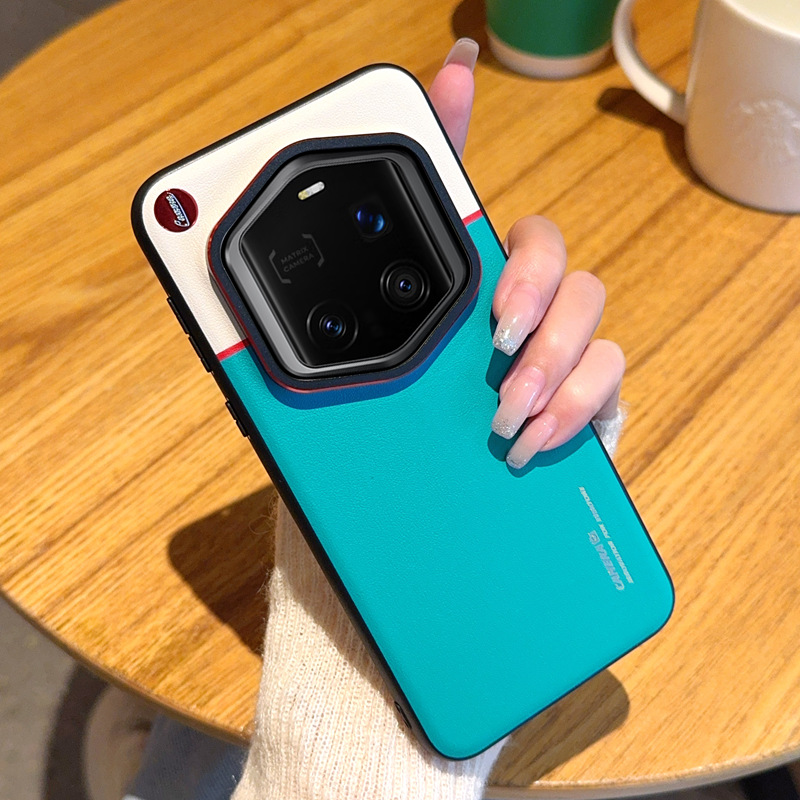 荣耀Magic7RSR手机壳新款全包防摔硅胶磨砂Magic6RSR保时捷设计素皮保护套超薄网红ins风撞色商务外壳男女款 - 图1