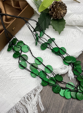 简约项链椰壳百搭简约女