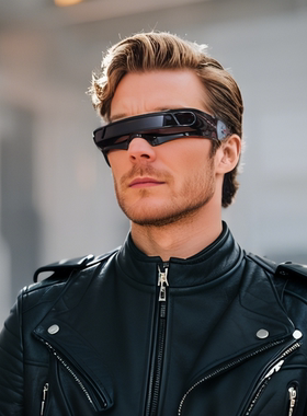 x战警超酷太阳镜黑色运动运动