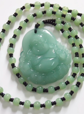 玉佩民族风百搭挂件毛衣链