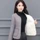 Off-season middle-aged and elderly cotton coat short inner liner mother fashion