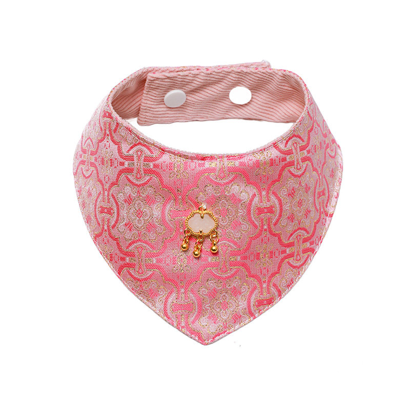 中式宠物围嘴新年元旦狗狗围巾古风口水巾猫咪围脖喜庆宠物配饰,淘宝优惠券,粉丝福利购,淘宝优惠卷