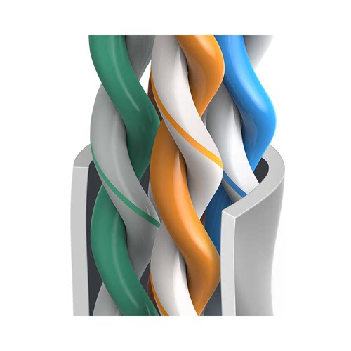 普联TP-LINK CAT5e超五类非屏蔽网线千兆无氧铜网络布线工程100米 - 图1
