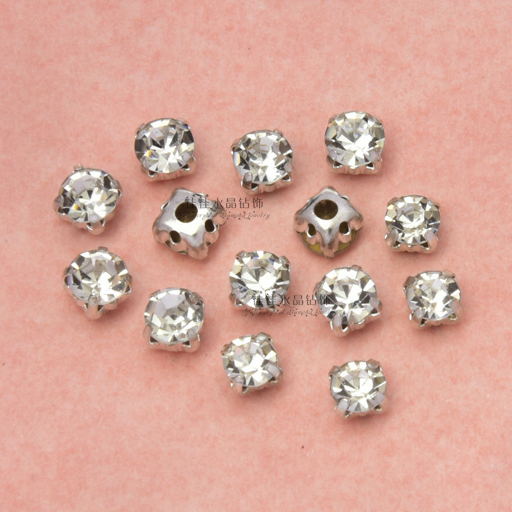 热销 A级玻璃水晶手缝钻爪钻 服装鞋婚纱包手机饰品配件补钻材料,淘宝优惠券,粉丝福利购,淘宝优惠卷