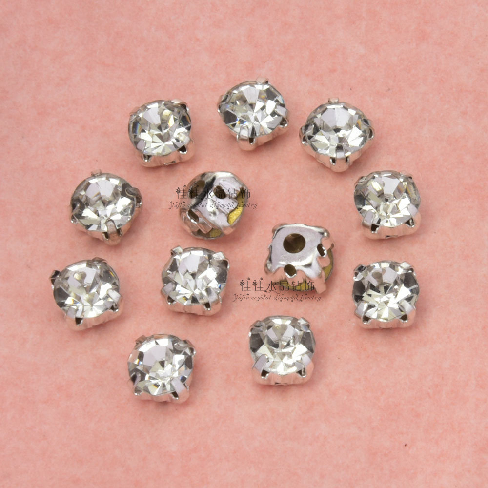 热销 A级玻璃水晶手缝钻爪钻 服装鞋婚纱包手机饰品配件补钻材料,淘宝优惠券,粉丝福利购,淘宝优惠卷