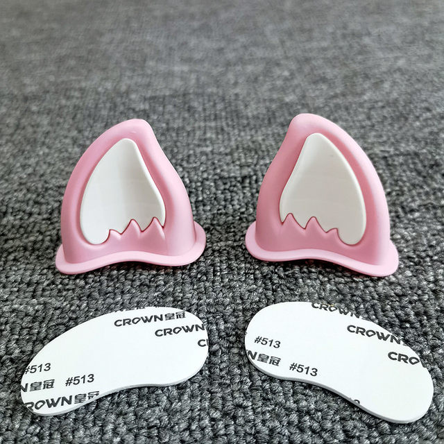 Helmet ornament decorative cat ear accessories