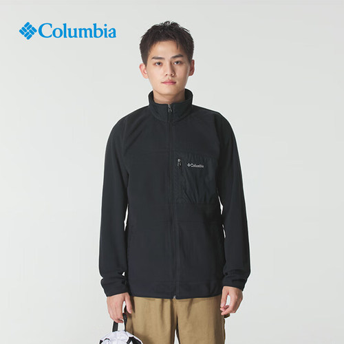 Columbia哥伦比亚抓绒衣男25秋冬户外新款休闲运动时尚外套AE1442 - 图0