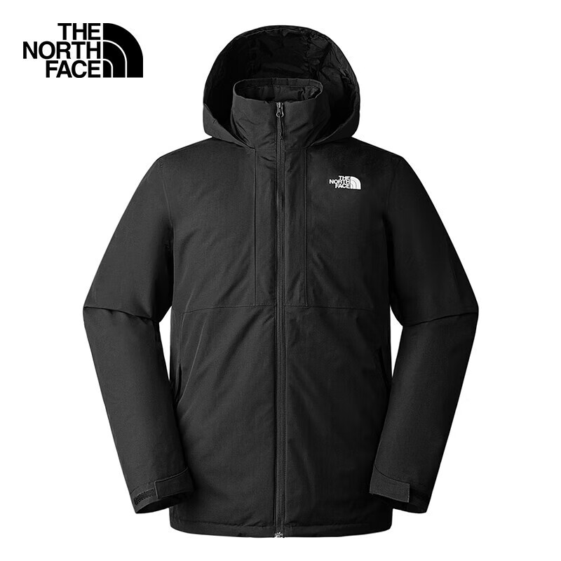 TheNorthFace北面冲锋衣男23秋冬新款户外防水鹅绒三合一外套88RK