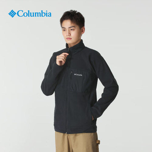 Columbia哥伦比亚抓绒衣男25秋冬户外新款休闲运动时尚外套AE1442 - 图1