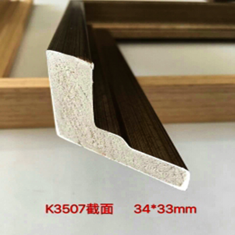 十字裱绣框油画边框欧式画框相框线条PS发泡镜框装饰线条K3507 - 图2