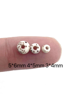 原生态5×4小直切桶珠星月菩提子手串佛珠学生手链细珠留白手串女