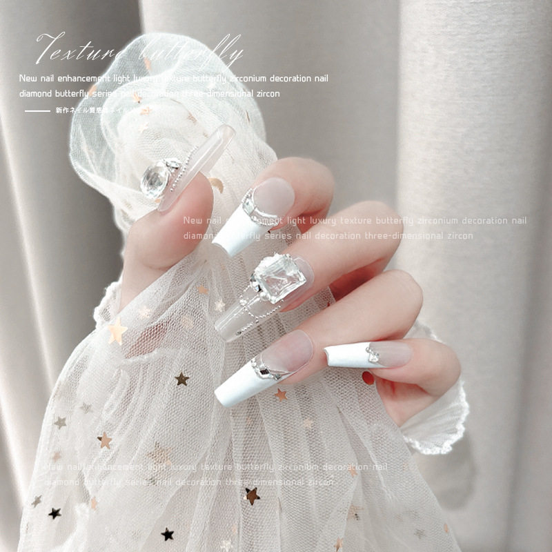 春日爆款美甲水晶堆钻透色方糖直角鸽子蛋指甲钻玫瑰花朵堆钻成品,淘宝优惠券,粉丝福利购,淘宝优惠卷