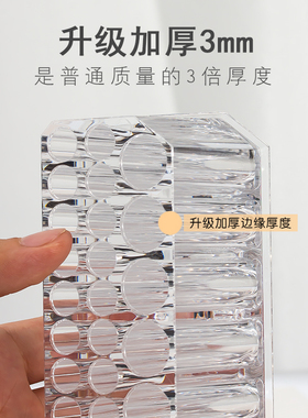 美甲笔筒收纳架化妆笔刷分类架子