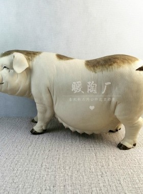 石湾公仔陶瓷大师招财镇宅生肖猪
