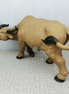 石湾公仔大师风水牛气冲天摆件