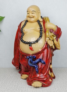 石湾公仔陶瓷大师招财进宝弥勒佛