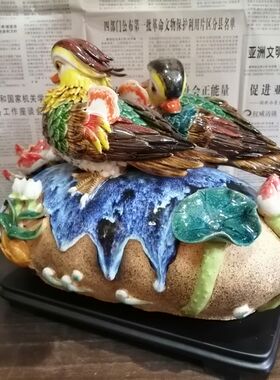 石湾公仔大师家居客厅手工摆件