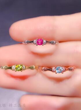 3*3mmdiy配件s925纯银日韩简约