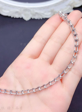 长方3*5mm手链空托多石位晶石托