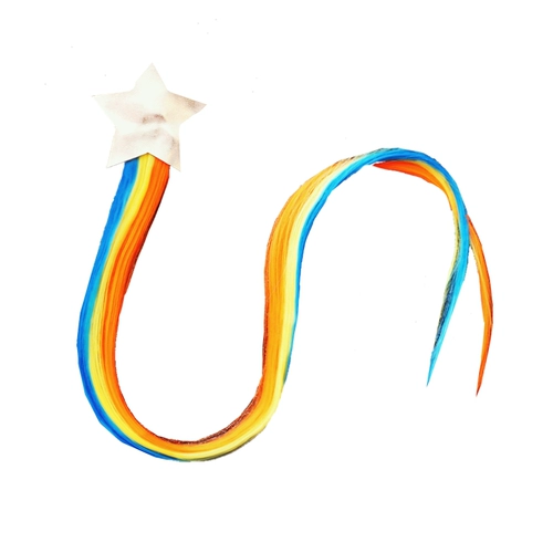 Брендовый парик с косичкой, детский аксессуар для волос, заколка для волос, семейный стиль