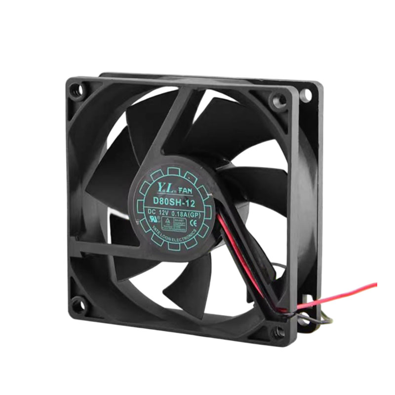 悦伦YALN D80SH-12 8025 12V 0.18A 8CM 静音ups机箱电源散热风扇 - 图3