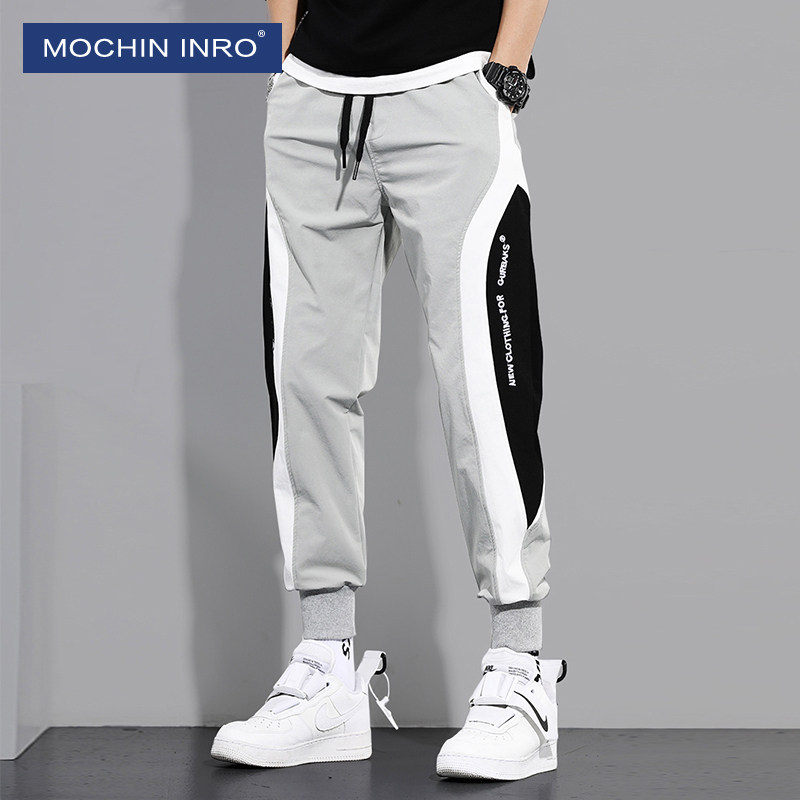 夏季男潮流宽松束脚篮球百搭卫裤 mochininro卫裤