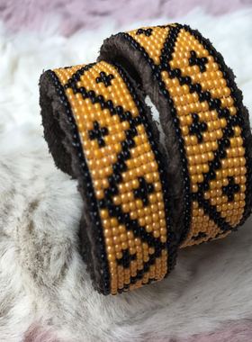 尼泊尔波西米亚风印度图腾手镯