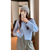 Клейкий рис, свитер с молнией, куртка, оверсайз