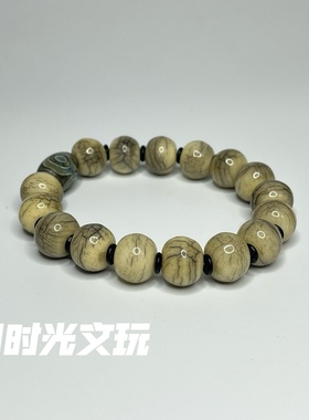 民族风文玩饰品驼骨手串男女款手链饰品苹果圆佛珠手持车挂天珠