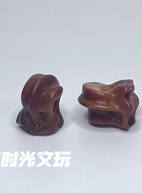 西藏回流羊骨关节防老做旧配饰念珠配珠饰品DIY念珠佛珠配饰饰品