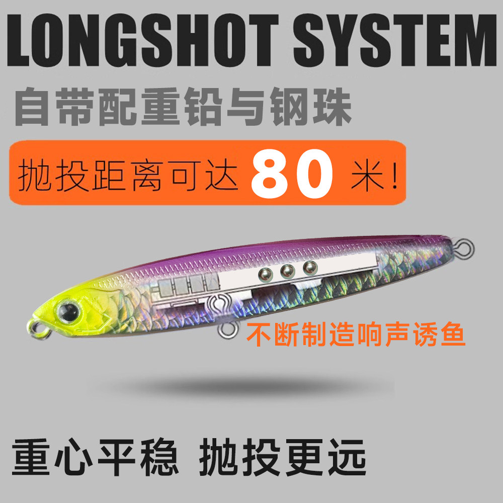 沉水铅笔路亚饵远投颤泳缓沉米诺海淡水钓翘嘴鬼鳜鲈鱼飞浮水假饵,淘宝优惠券,粉丝福利购,淘宝优惠卷