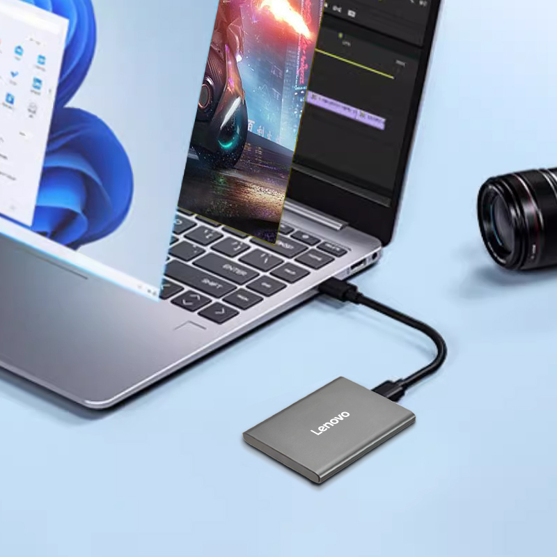 联想Lenovo 1T 2T移动固态硬盘4T (PSSD)Type-c USB3.1 ZX7系列 - 图3