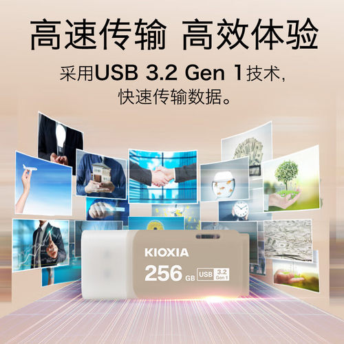 铠侠256G U盘  usb3.2 个性闪存盘 优盘迷你车载创意企业礼品刻字 - 图0