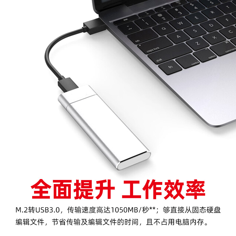 金士顿1T 移动固态硬盘500G Type-C便携高速USB3.1 NVMe读取1050M - 图0